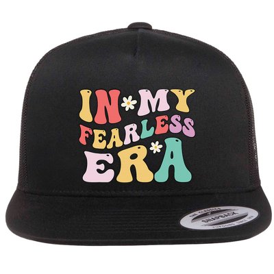 Retro Groovy In My Fearless Era Vintage Flatbill Hat