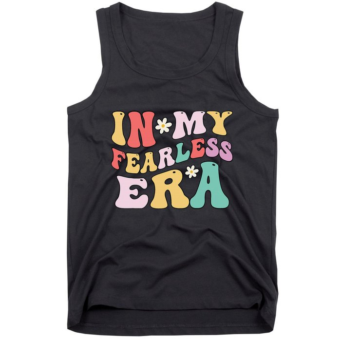 Retro Groovy In My Fearless Era Vintage Tank Top
