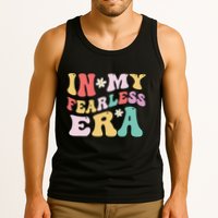 Retro Groovy In My Fearless Era Vintage Tank Top