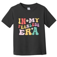 Retro Groovy In My Fearless Era Vintage Toddler T-Shirt