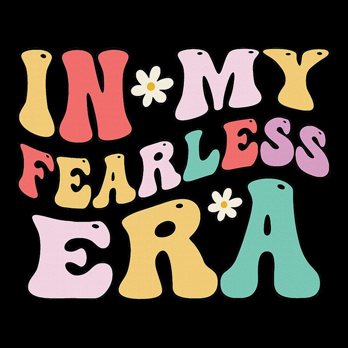 Retro Groovy In My Fearless Era Vintage Kids Hoodie
