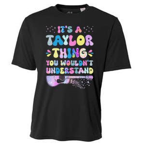 Retro Groovy ItS A Taylor Thing You WouldnT Understand Cooling Performance Crew T-Shirt