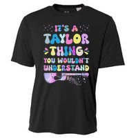 Retro Groovy ItS A Taylor Thing You WouldnT Understand Cooling Performance Crew T-Shirt