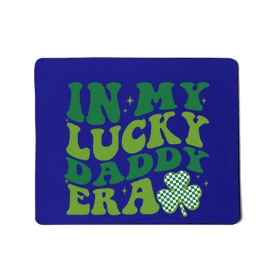 Retro Groovy In My Lucky Daddy Era St PatrickS Day Gift Mousepad
