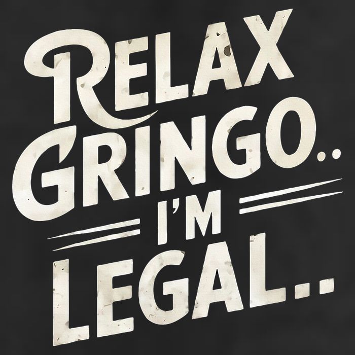 Relax Gringo Im Legal 11oz C Handle Ceramic Mug