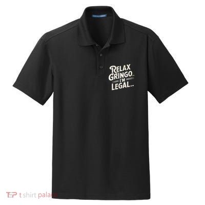 Relax Gringo Im Legal Dry Zone Grid Polo
