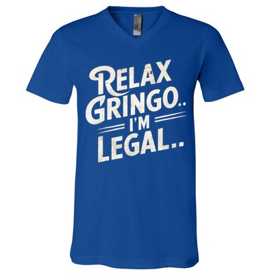 Relax Gringo Im Legal V-Neck T-Shirt