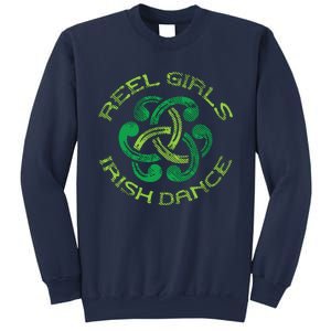 Reel Girl Irish Dance St Patricks Day Ceili Dancer Girl Sweatshirt