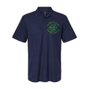 Reel Girl Irish Dance St Patricks Day Ceili Dancer Girl Softstyle Adult Sport Polo