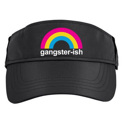 Rainbow Gangster Ish Adult Drive Performance Visor