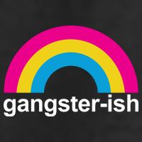 Rainbow Gangster Ish Adult Drive Performance Visor