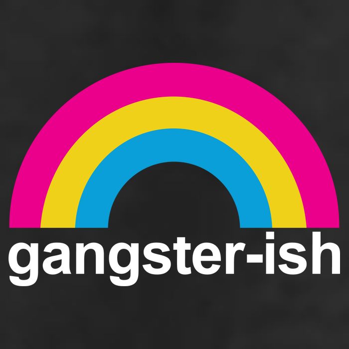 Rainbow Gangster Ish Adult Drive Performance Visor