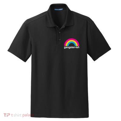 Rainbow Gangster Ish Dry Zone Grid Polo