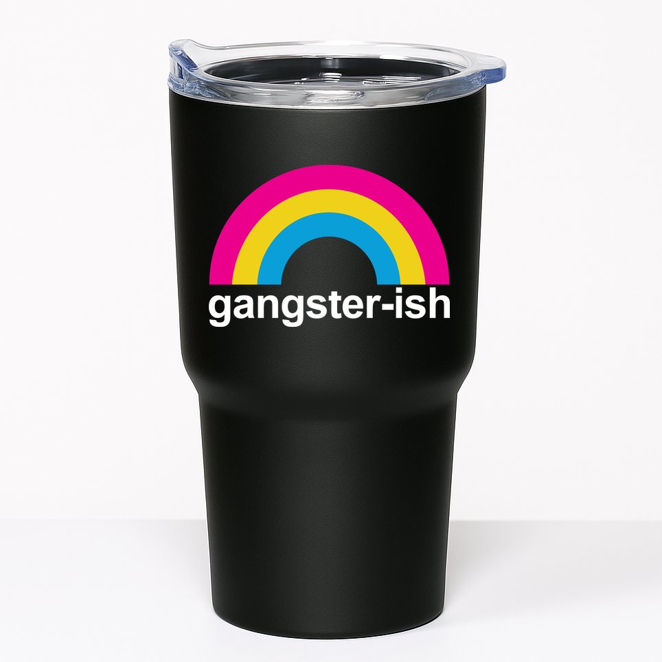 Rainbow Gangster Ish Tumbler