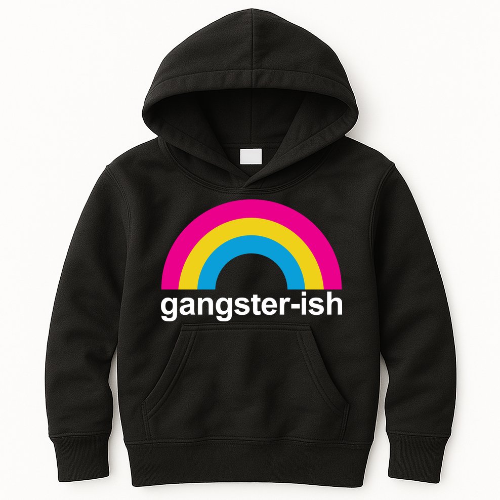 Rainbow Gangster Ish Kids Hoodie