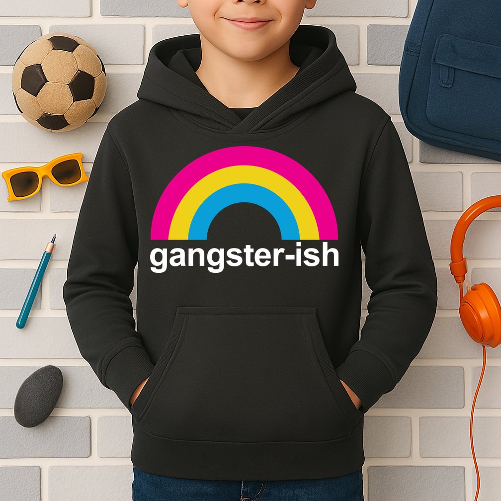 Rainbow Gangster Ish Kids Hoodie