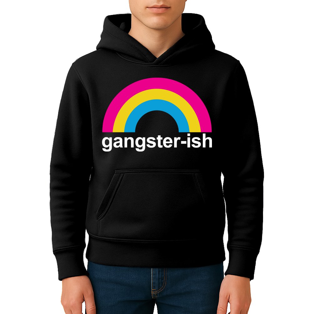 Rainbow Gangster Ish Kids Hoodie