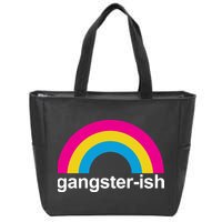 Rainbow Gangster Ish Zip Tote Bag