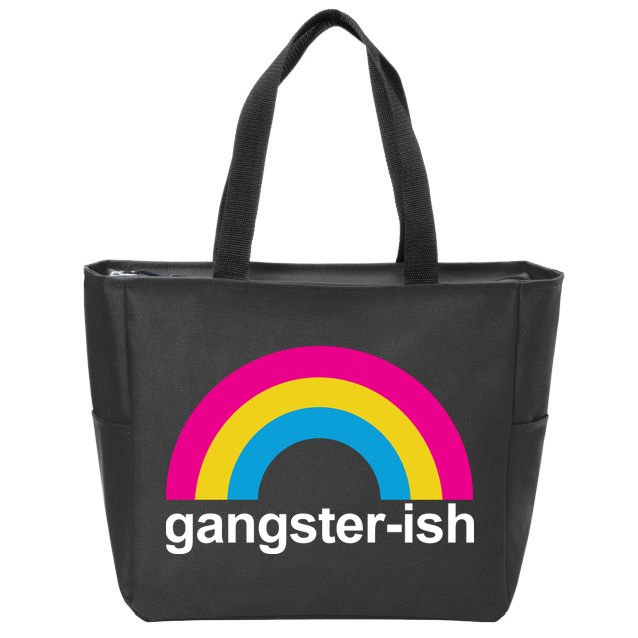 Rainbow Gangster Ish Zip Tote Bag