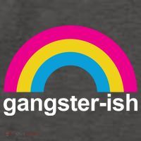 Rainbow Gangster Ish Vector Backpack