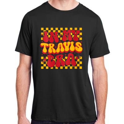 Retro Groovy In My Travis Era Adult ChromaSoft Performance T-Shirt