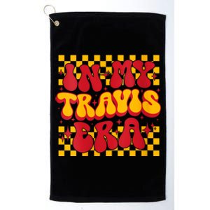 Retro Groovy In My Travis Era Platinum Collection Golf Towel