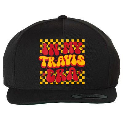 Retro Groovy In My Travis Era Wool Snapback Cap