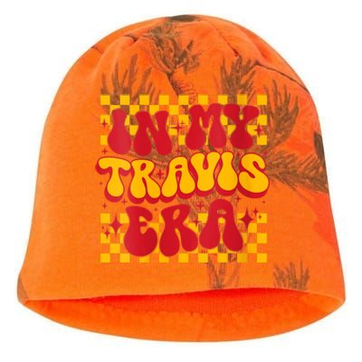 Retro Groovy In My Travis Era Kati - Camo Knit Beanie