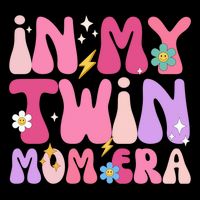 Retro Groovy In My Twin Mom Era Happy Mother's Day 2025 Mesh Reversible Basketball Jersey Tank
