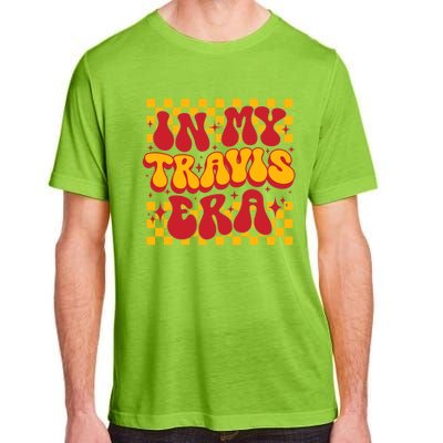 Retro Groovy In My Travis Era Adult ChromaSoft Performance T-Shirt