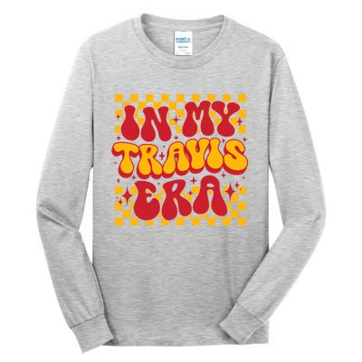 Retro Groovy In My Travis Era Tall Long Sleeve T-Shirt