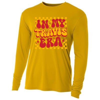 Retro Groovy In My Travis Era Cooling Performance Long Sleeve Crew