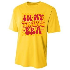 Retro Groovy In My Travis Era Performance Sprint T-Shirt