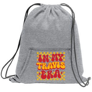 Retro Groovy In My Travis Era Sweatshirt Cinch Pack Bag