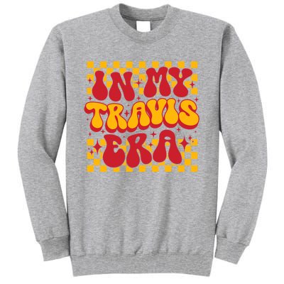 Retro Groovy In My Travis Era Tall Sweatshirt