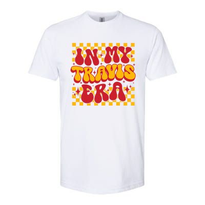 Retro Groovy In My Travis Era Softstyle CVC T-Shirt