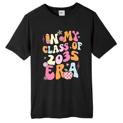 Retro Groovy In My Class Of 2035 Era Class Of 2035 Graduate Cool Gift Tall Fusion ChromaSoft Performance T-Shirt