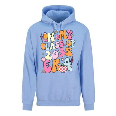 Retro Groovy In My Class Of 2035 Era Class Of 2035 Graduate Cool Gift Unisex Surf Hoodie