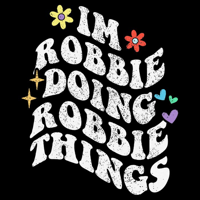 Retro Groovy Im Robbie Doing Robbie Things Funny MotherS Mug