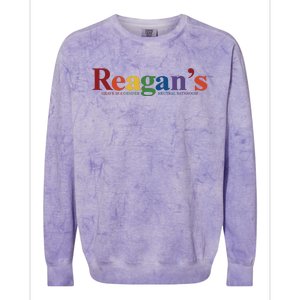 Reagans Grave Is A Gender Neutral Bathroom Pride Colorblast Crewneck Sweatshirt