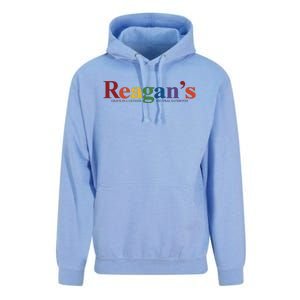 Reagans Grave Is A Gender Neutral Bathroom Pride Unisex Surf Hoodie