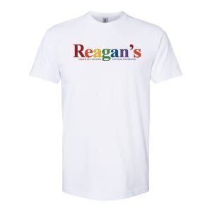 Reagans Grave Is A Gender Neutral Bathroom Pride Softstyle CVC T-Shirt