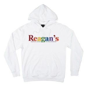 Reagans Grave Is A Gender Neutral Bathroom Pride Hoodie