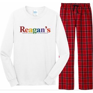 Reagans Grave Is A Gender Neutral Bathroom Pride Long Sleeve Pajama Set