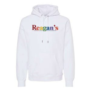 Reagans Grave Is A Gender Neutral Bathroom Pride Premium Hoodie