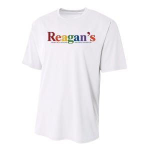 Reagans Grave Is A Gender Neutral Bathroom Pride Performance Sprint T-Shirt