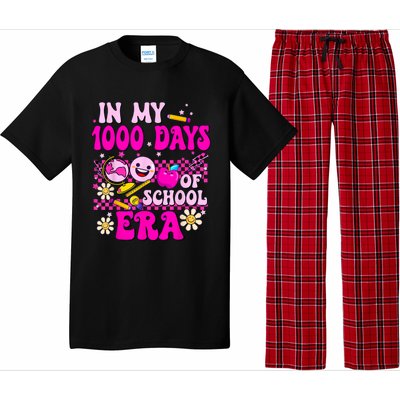 Retro Groovy In My 1000 Days Of School Era 1000 Days Smarter Pajama Set