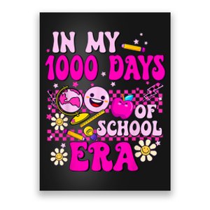 Retro Groovy In My 1000 Days Of School Era 1000 Days Smarter Poster