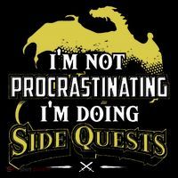 Rpg Gamer Im Doing Side Quests Casual Mousepad