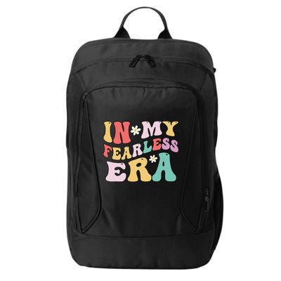 Retro Groovy In My Fearless Era Vintage City Backpack